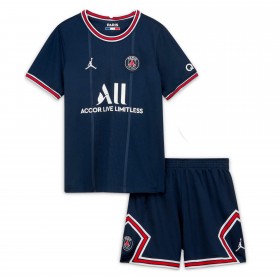 Camisolas de futebol Paris Saint-Germain PSG Criança Equipamento Principal 2021/22 Manga Curta